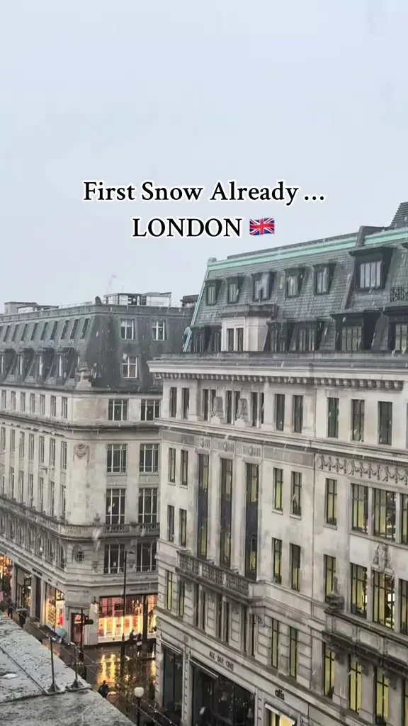 倫敦🇬🇧 是誰沒趕上11月份的初雪❄️