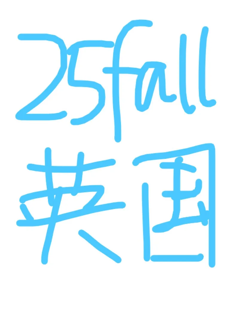 申請25fall英國的留學生快進來！