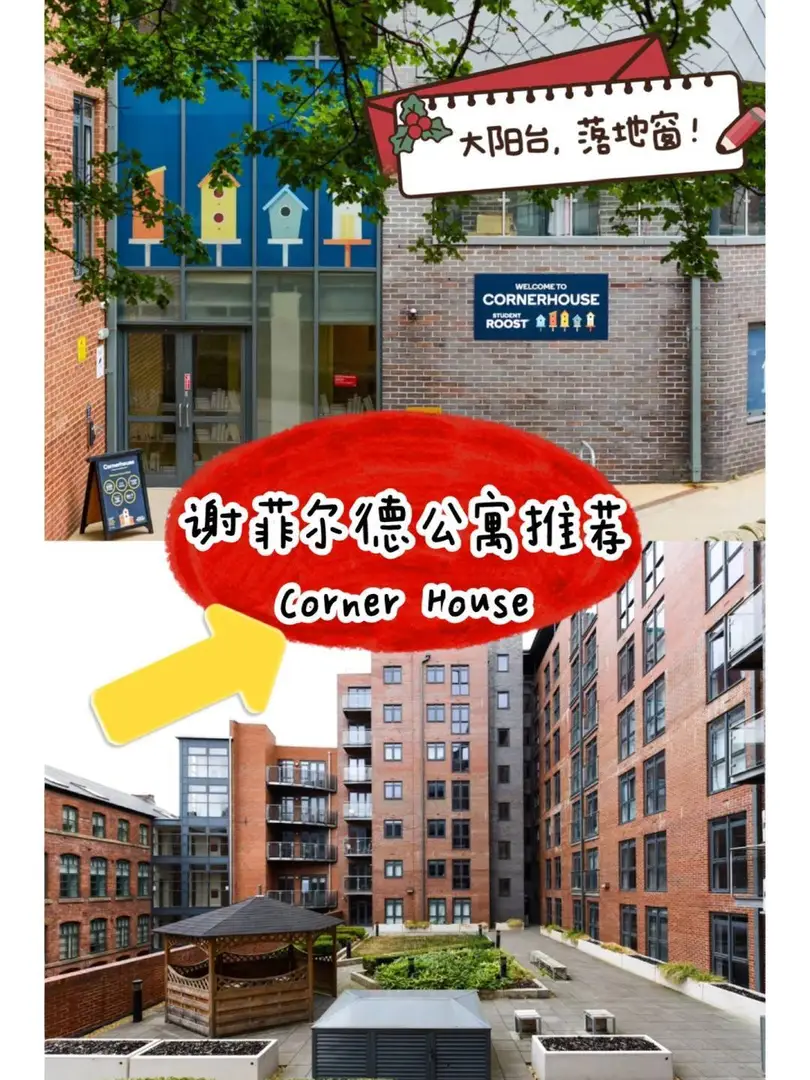 謝菲爾德租房🏠5分到謝大！無中介💥