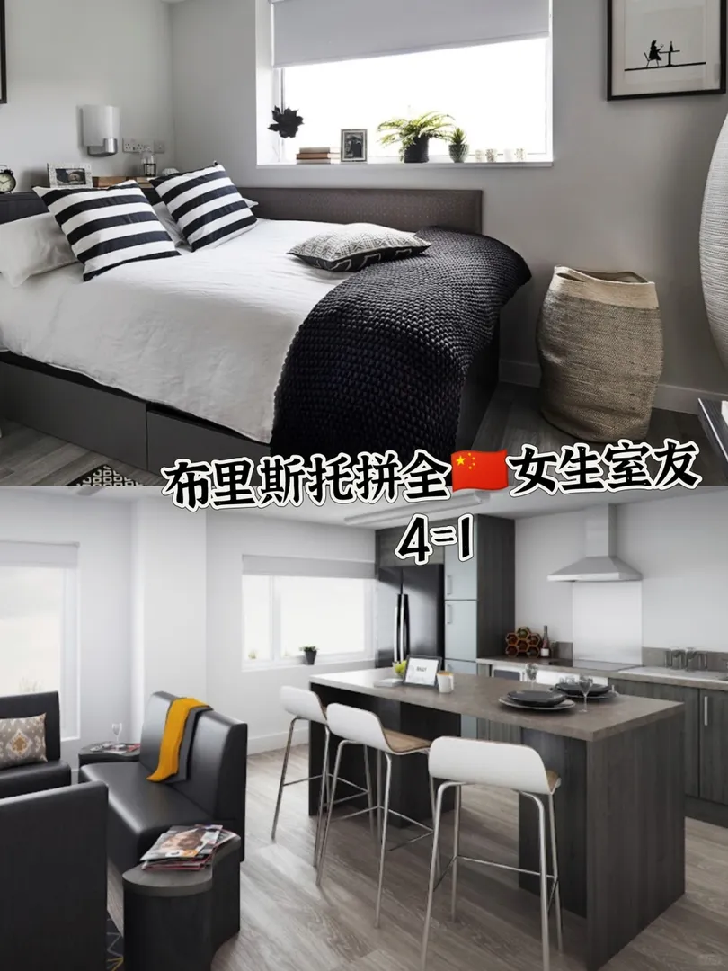布里斯托 全🇨🇳女生室友 4=1
