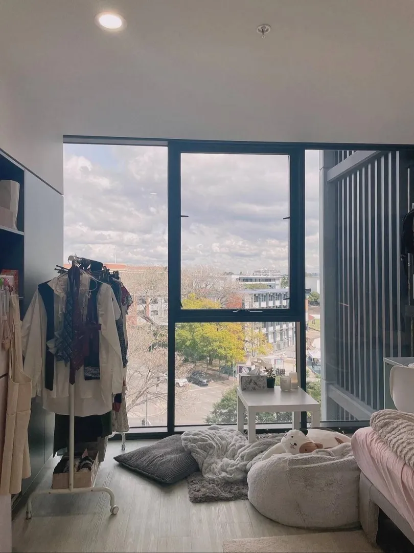 布里斯班south bank轉租studio，大落地窗