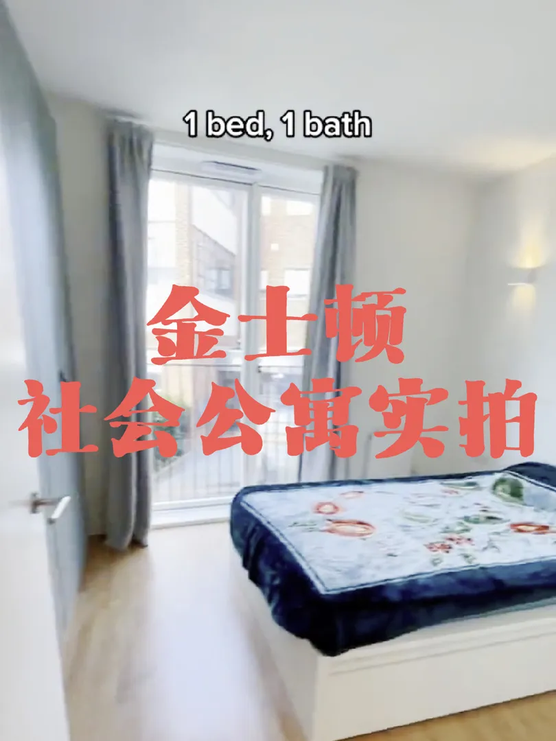 金士頓和溫布爾登的寶子看過來|1b社會公寓!