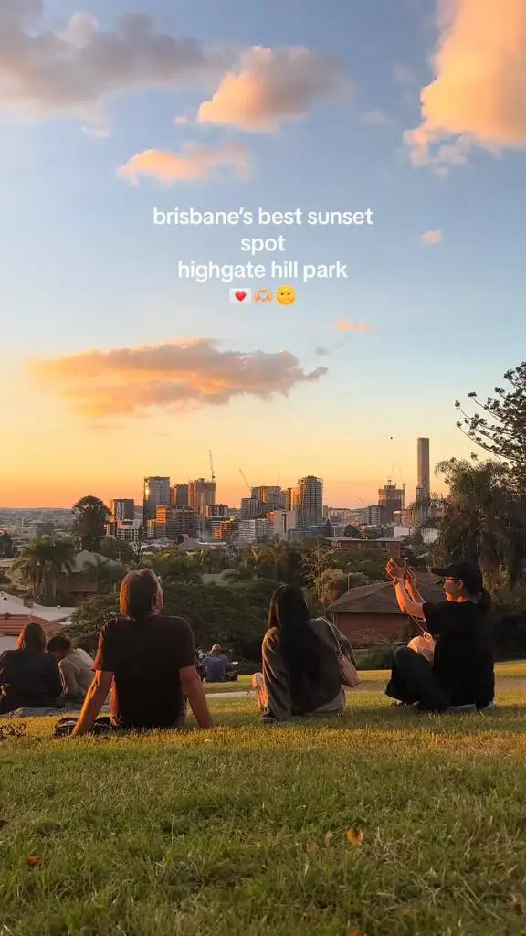 布里斯班市區的highgate hill park