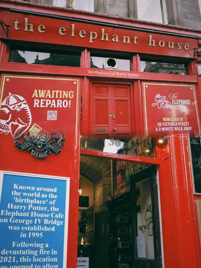 🇬🇧愛丁堡｜🐘大象咖啡館