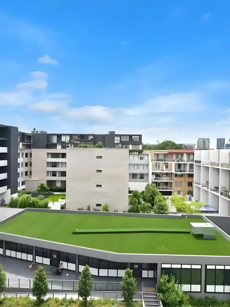 Waterloo Meriton公寓1b1b1s，完全是2b平替