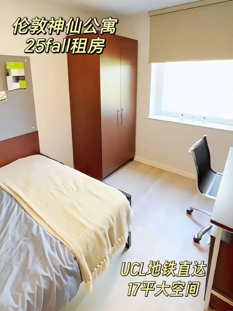 🔥UCL租房｜500米的寶藏Studio！