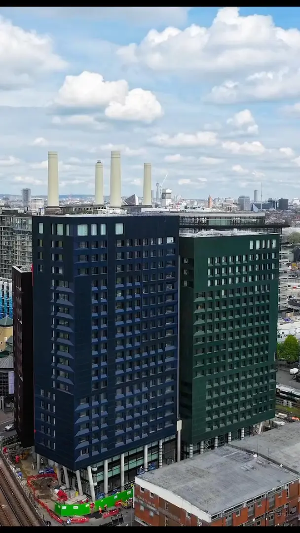 倫敦市區「會呼吸」黑科技公寓｜Battersea