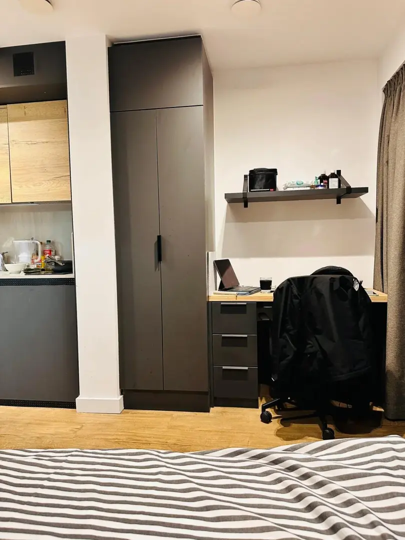 在倫敦，終於可以租到這麼浪漫的studio了