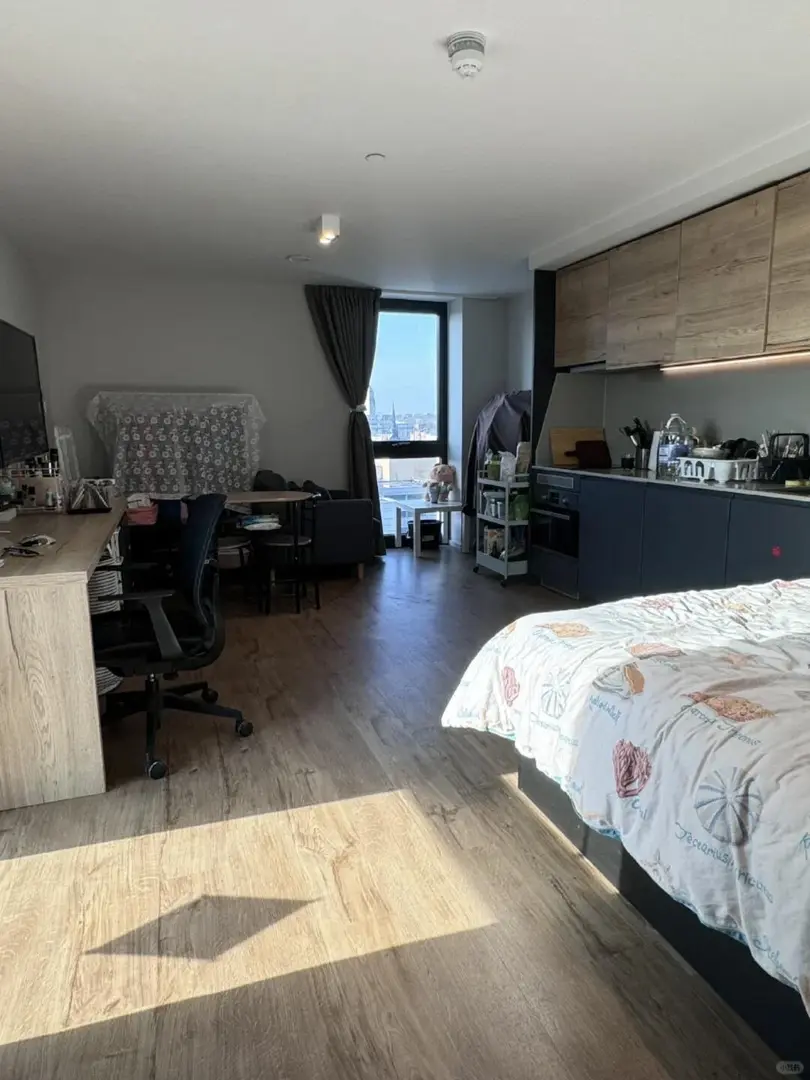 🇬🇧 利茲學校門口的studio，還有早餐🍳
