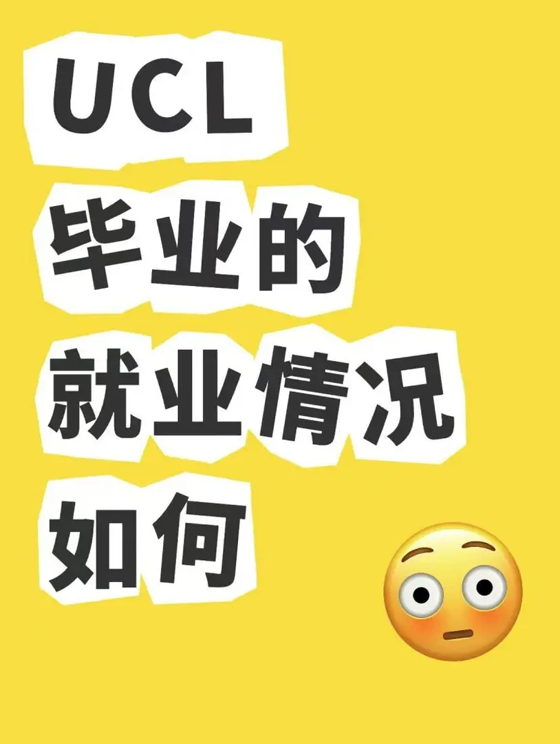 🔥 UCL就業率有多高？