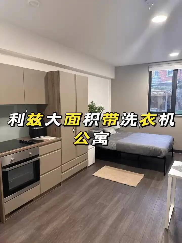 利茲租房｜大面積➕洗衣機包bill公寓