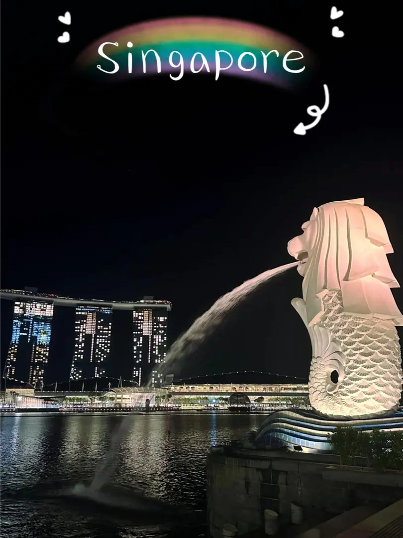 🦁💦魚尾獅公園 | 新加坡的靈魂圖騰