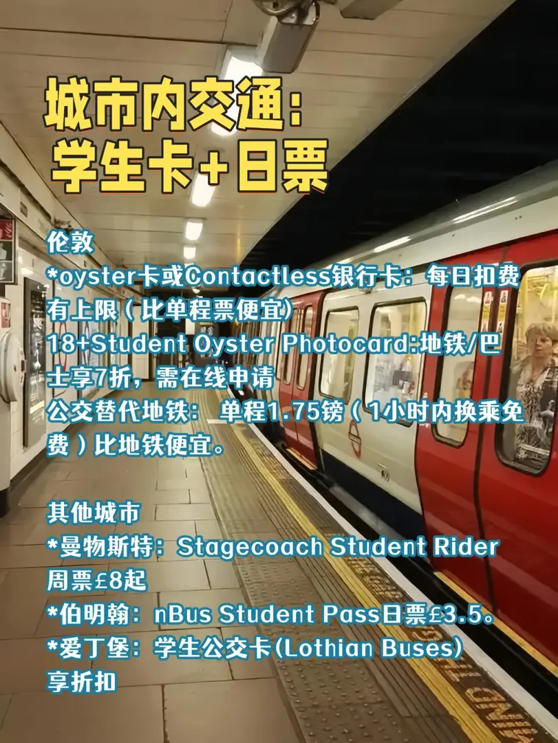 英國🇬🇧留學省💰之交通篇