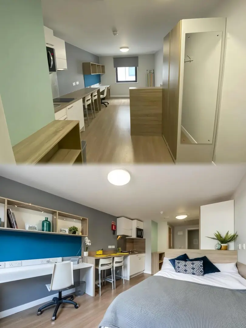 在愛丁堡留學200+就住上了studio