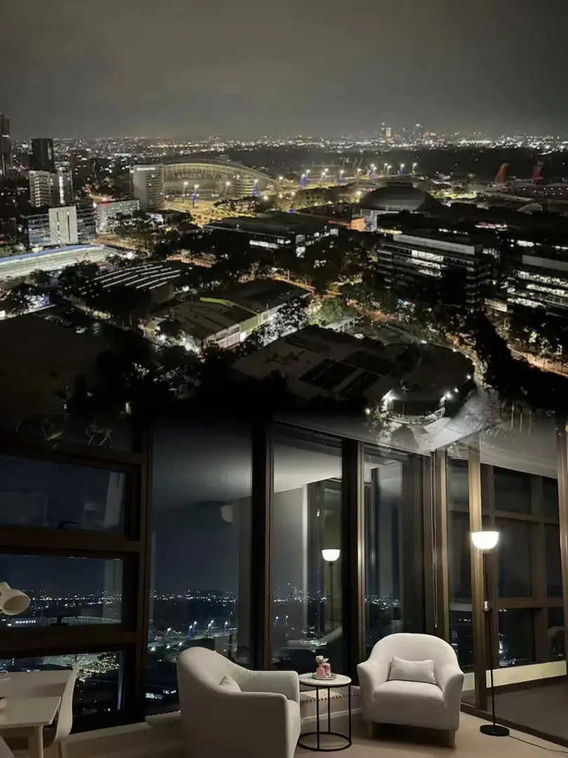 好愛我在雪梨的studio夜景，好美