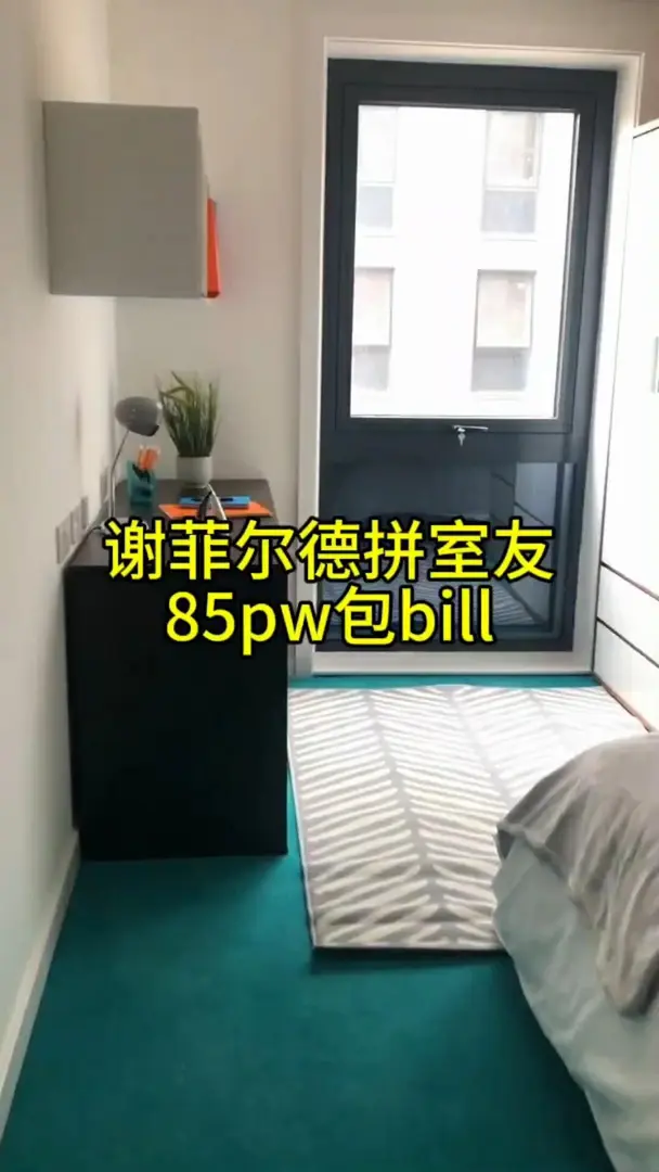 謝菲爾德拼中國室友！85￡包bill，800m上學