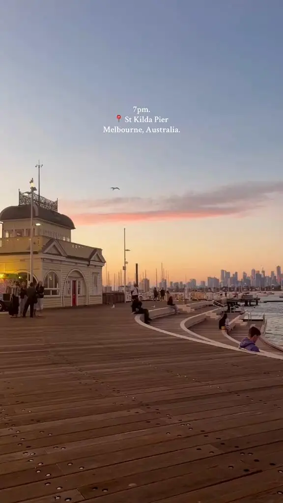 🇦🇺墨爾本日落 看啦 超美😍