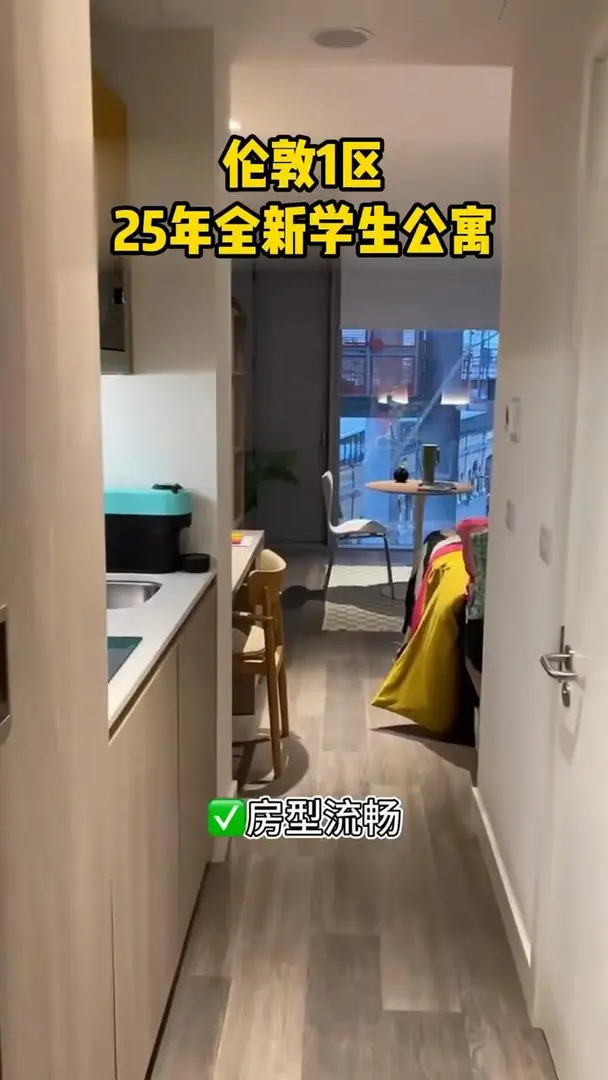 🔥倫敦KCL可步行的studio，新的不能再新
