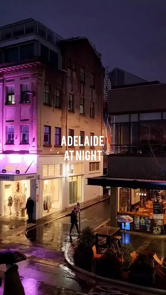 Adelaide的夜晚更適合浪費時間