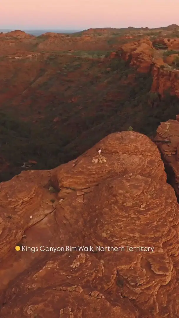 在布里斯班King's Canyon 拍到了人生照片