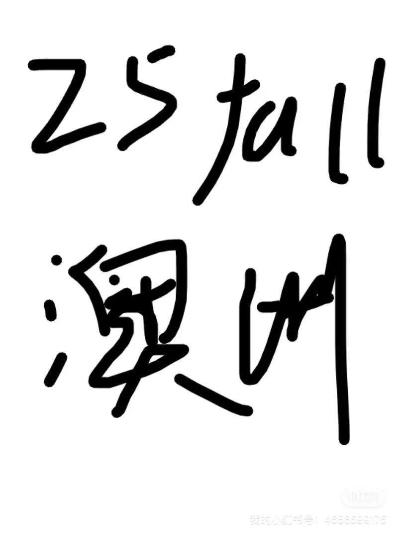 25fall要去澳洲的友友集合啦！