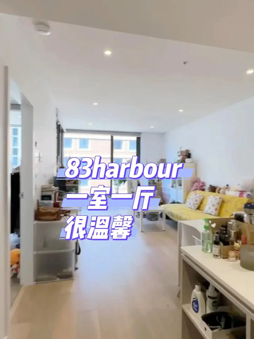 🏠雪梨 harbour一室公寓！8.6可入住！