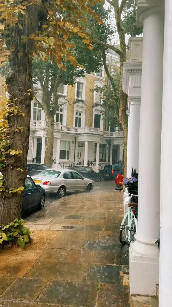 雨中的倫敦