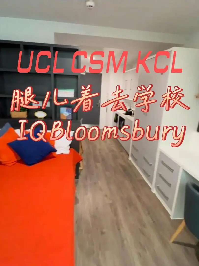 UCL CSM KCL看過來 腿兒著到學校的公寓！