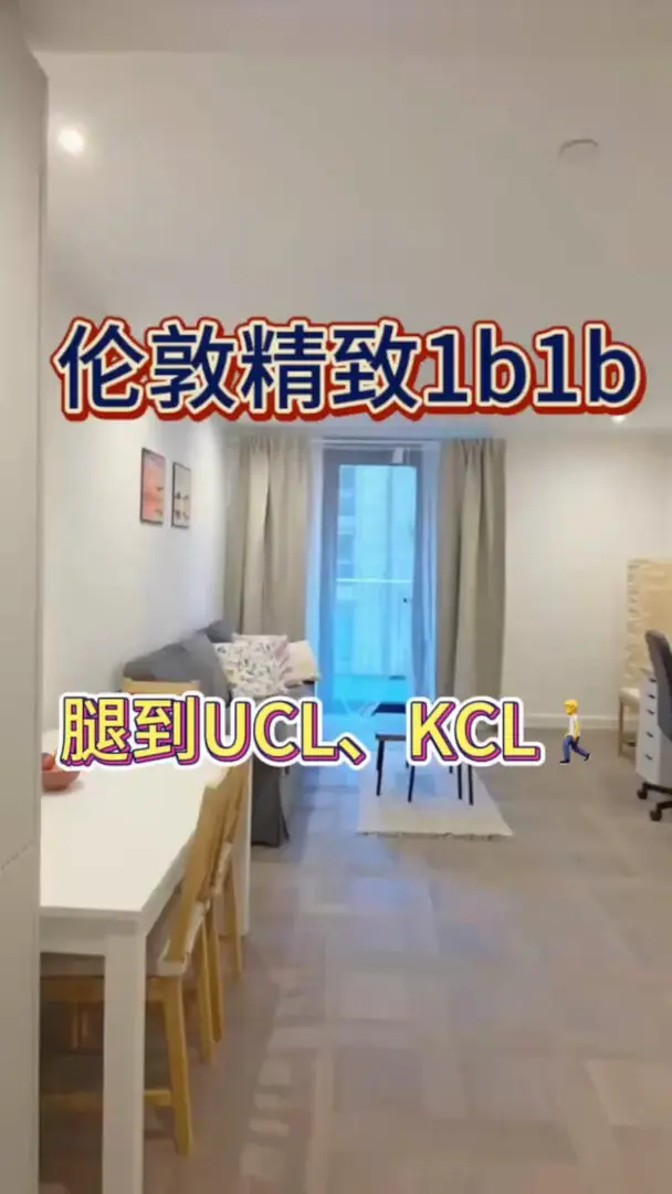 倫敦能直達UCL🏫大空間1b1b出租