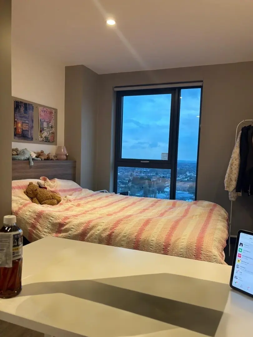 華威大學～25平帶洗衣機的studio太好住了