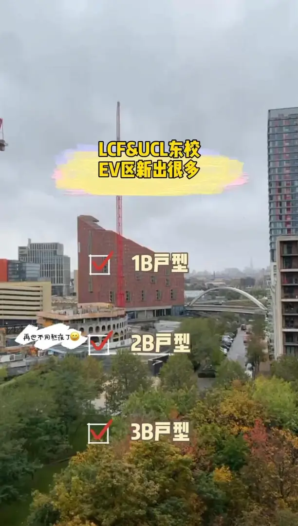 UCL東區&LCF 學生｜附近 ev 區優質好房