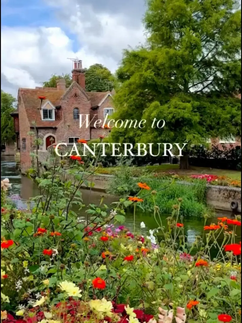 最美小鎮Canterbury｜一秒進入童話世界