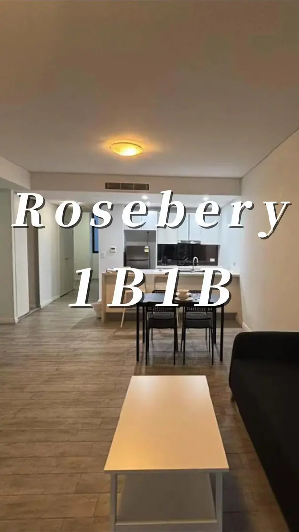 Rosebery品質1b1b，8月底可以入住