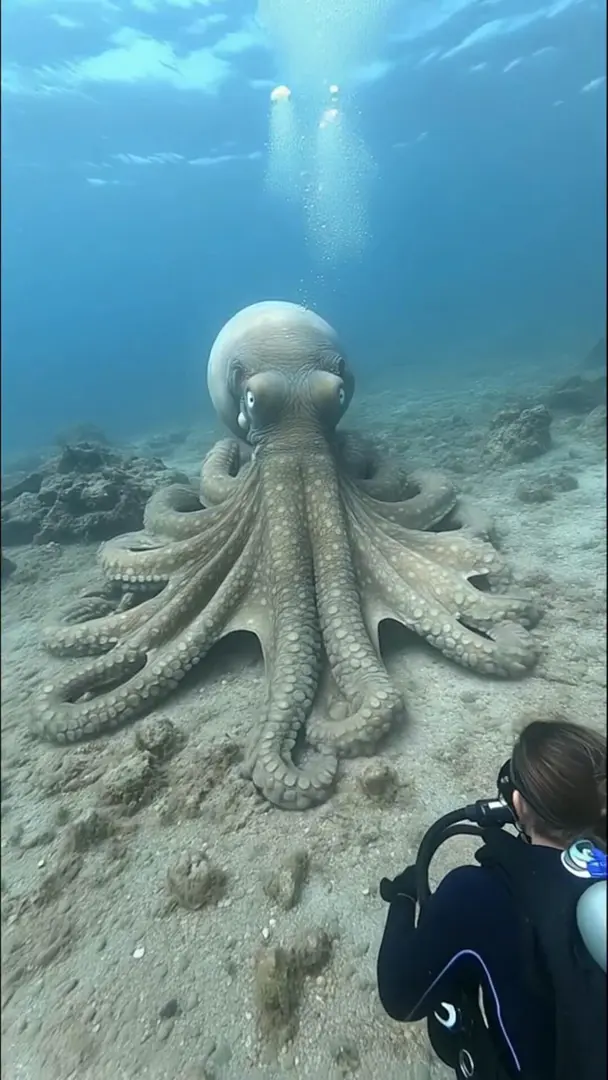 章魚哥你怎麼這麼大隻？！