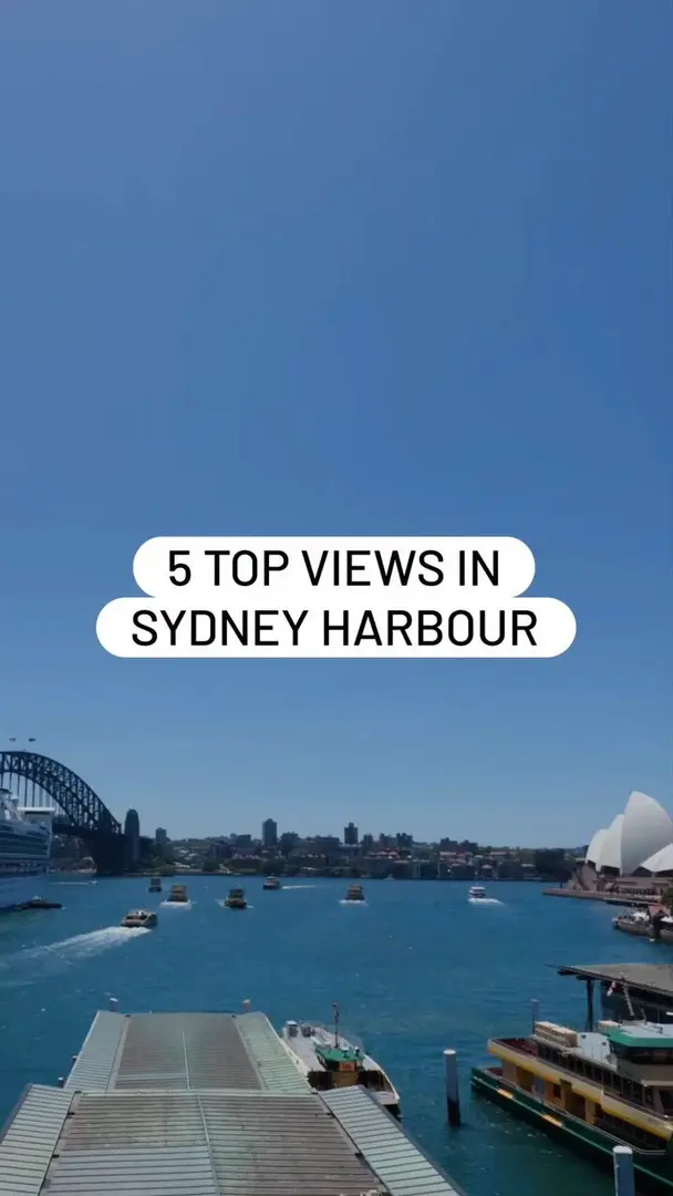 🇦🇺澳大利亞📍雪梨5個熱門觀景點