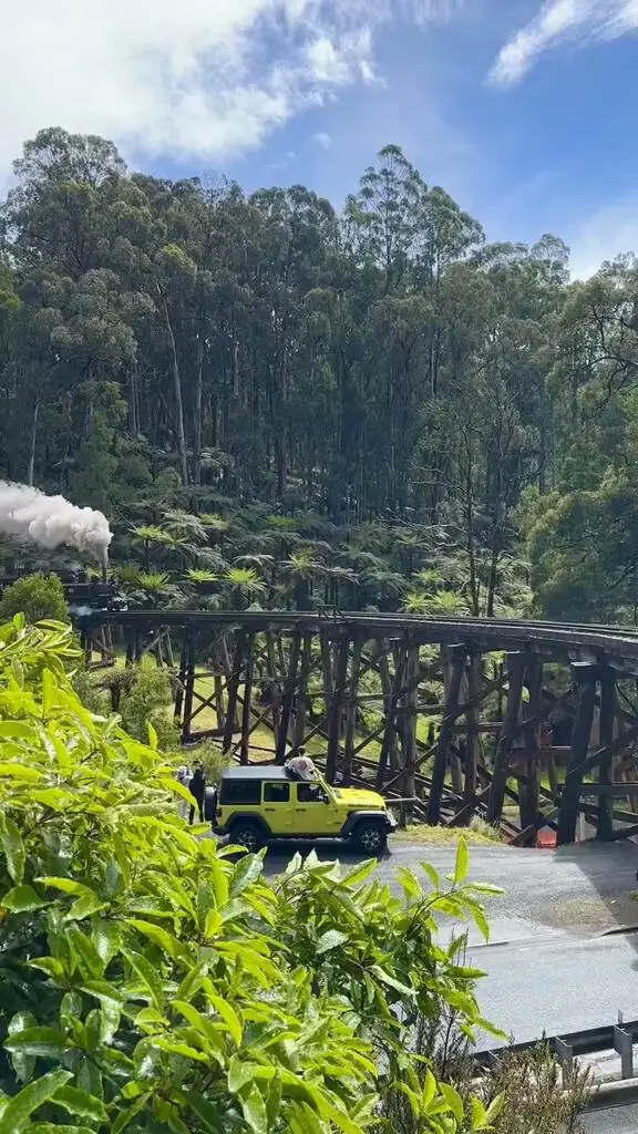 搭乘蒸汽火车，体验墨尔本最独特的旅行之一