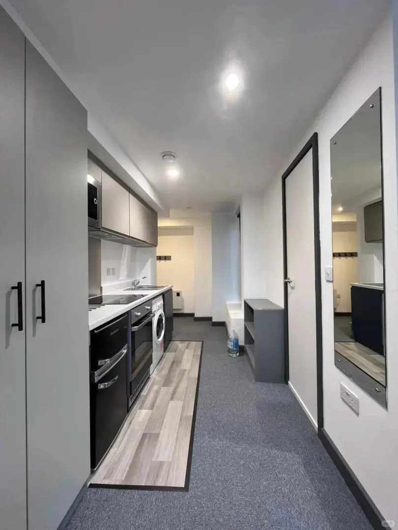 利茲大學旁邊落地窗studio帶洗衣機沒刪就在