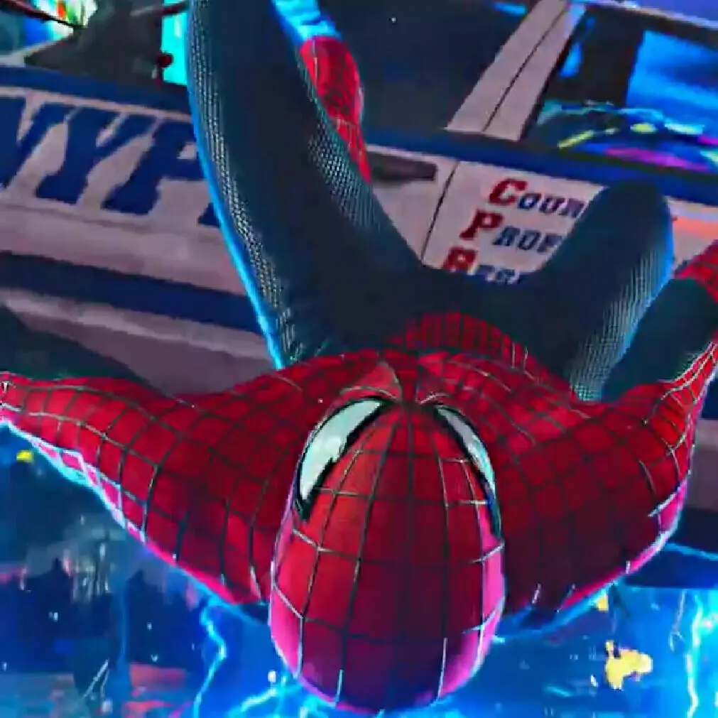 蜘蛛俠太帥了～