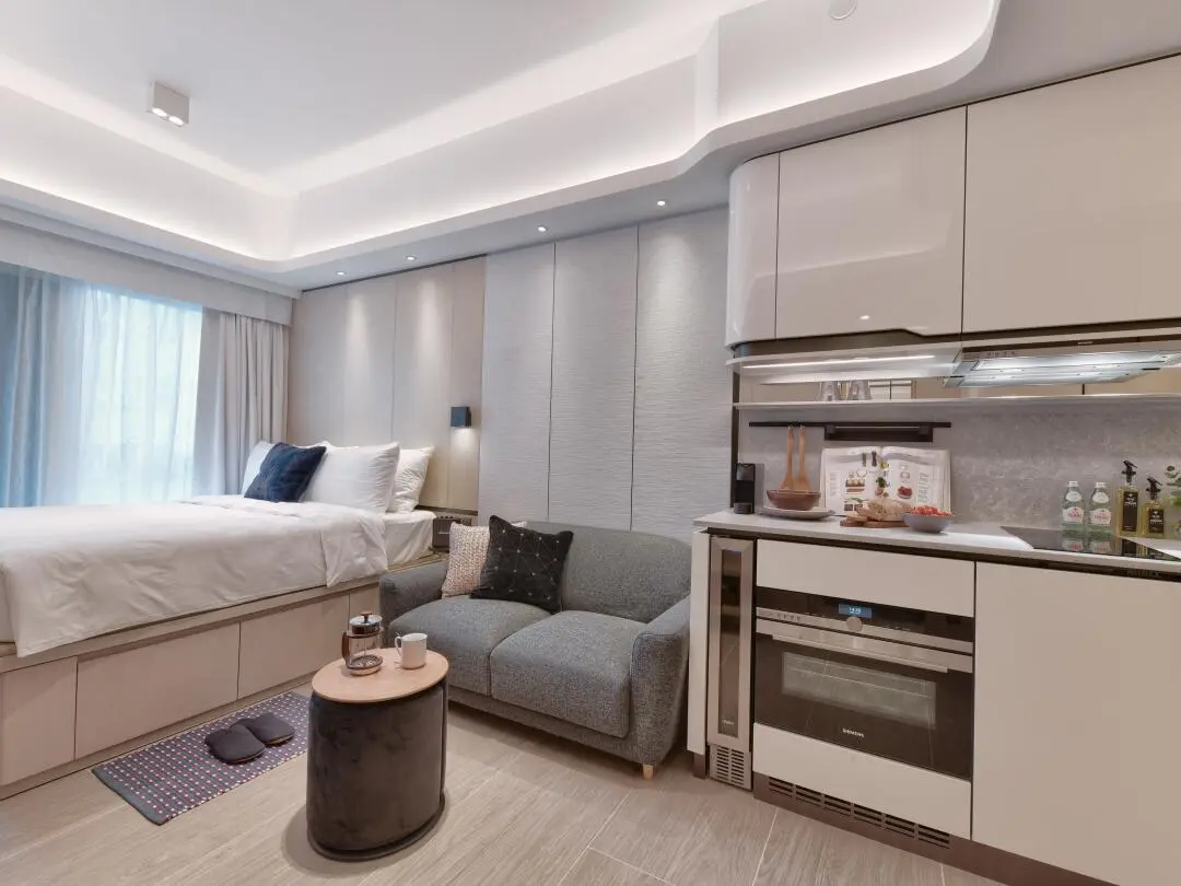 香港開放式一房轉租｜高層朝陽 + 拎包入住