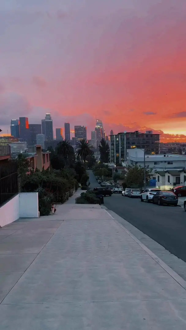 洛杉磯的日出🌄