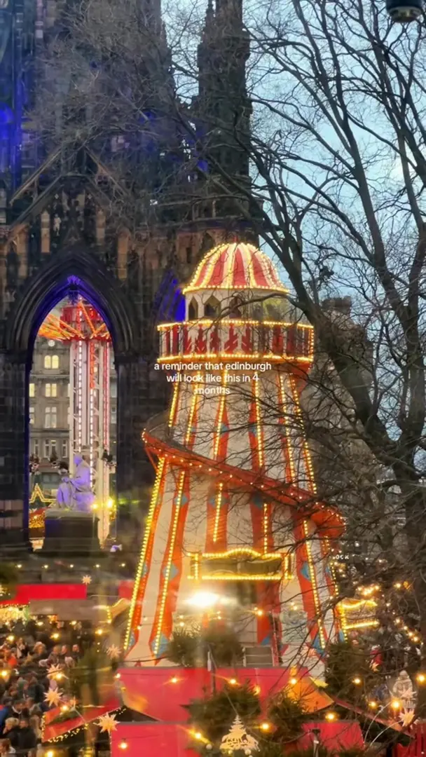 已經開始期待愛丁堡下雪的日子了❄️