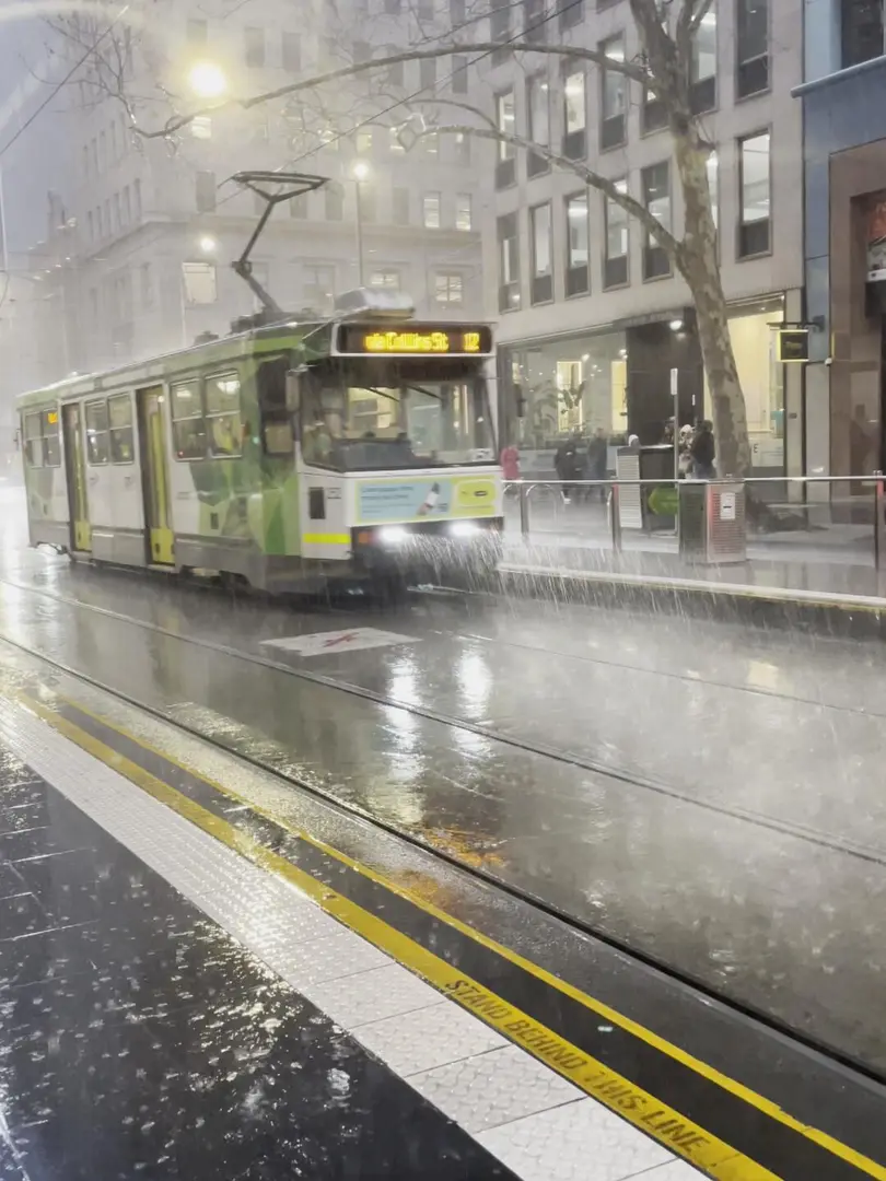 墨爾本前幾天的大雨🌧️