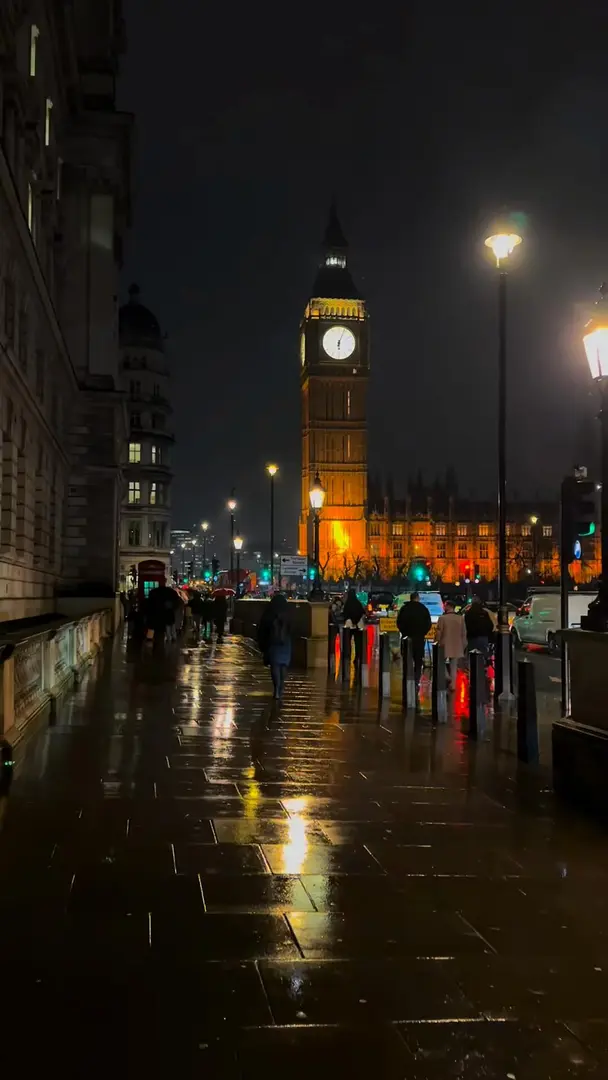 倫敦的降雨時刻