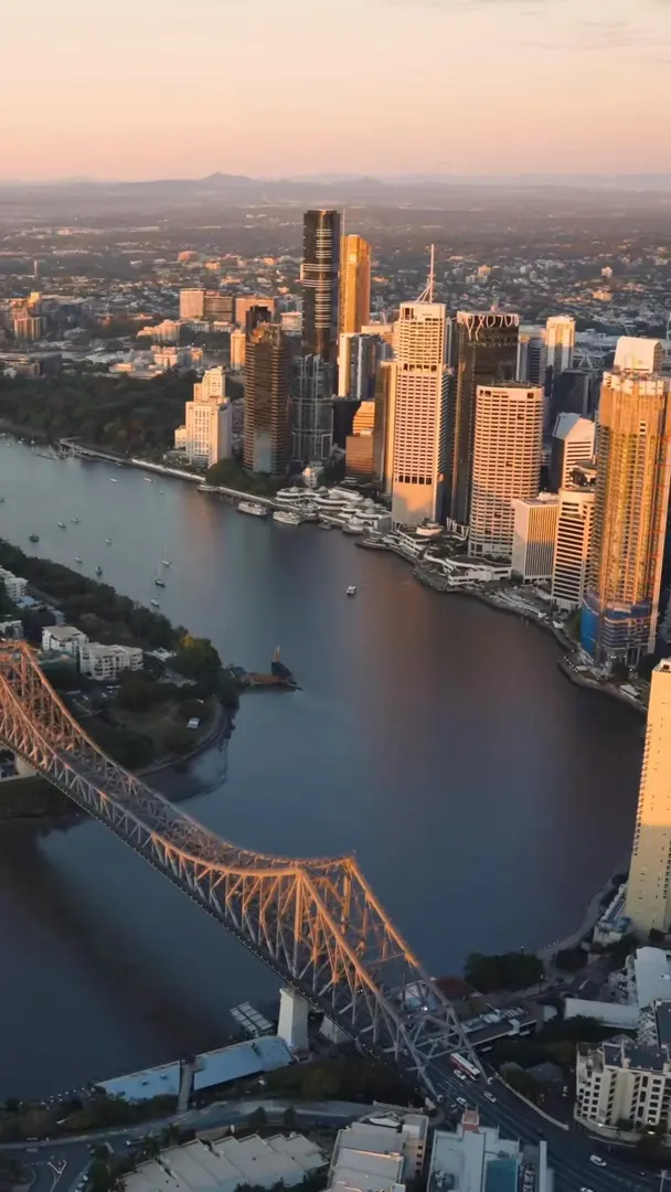 以防你沒有見過日落時分的布里斯班