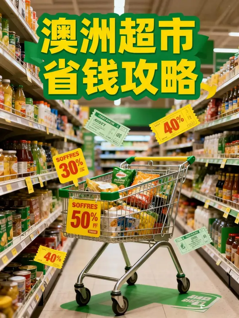 💰澳洲超市省錢秘籍｜每月輕鬆省下200刀+