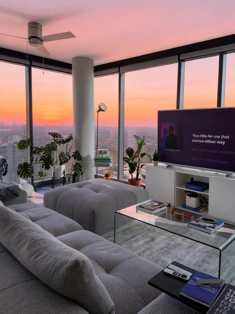 倫敦轉租1b1b 極光房夕陽超美！