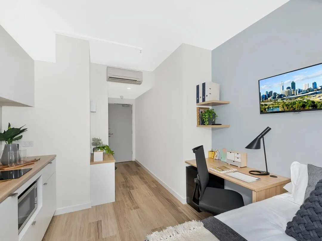 阿德萊德studio｜阿大就在樓下，高層風景好