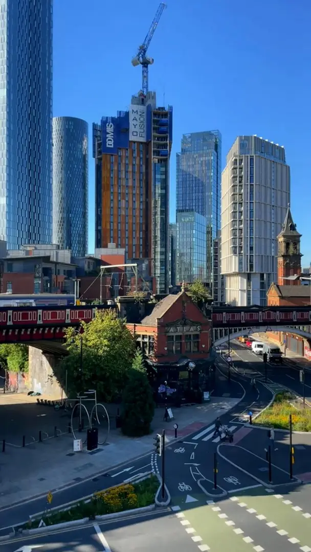 🇬🇧鏡頭下的曼城又是不一樣的美～