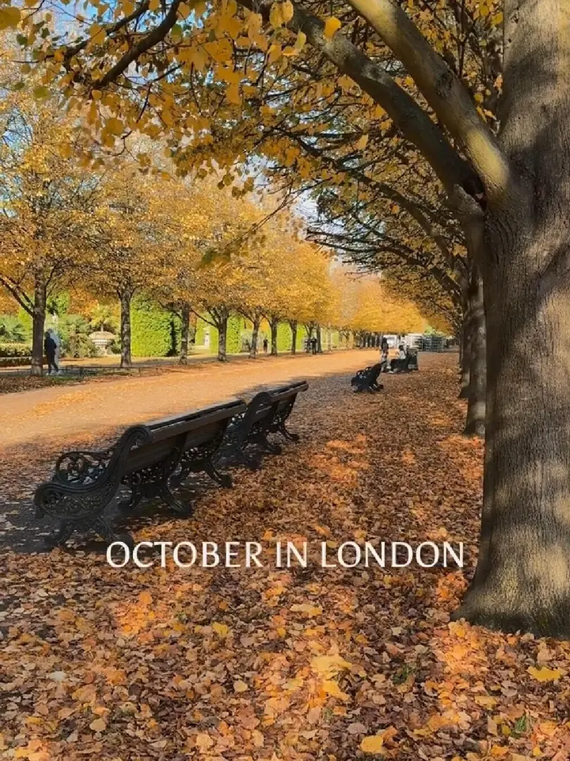 🇬🇧十月的倫敦～