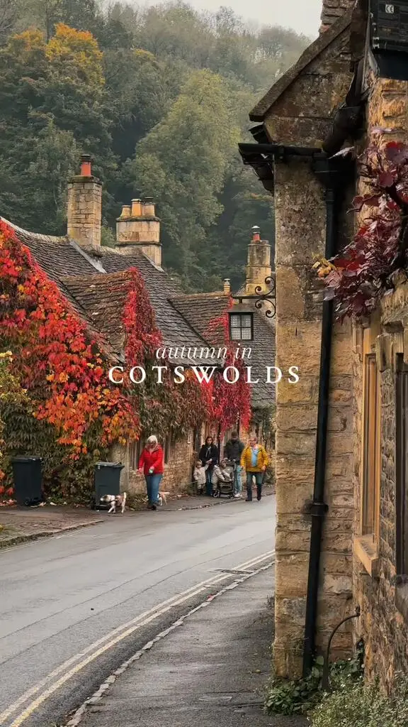 英國科茨沃爾德的秋天有多華麗？！